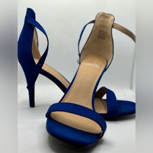 Royal Blue Kitten Stiletto